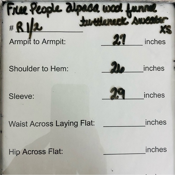 Free People Alpaca Wool Cream Tan Lightweight Long Sleeve Sweater Size XS - Picture 8 of 8